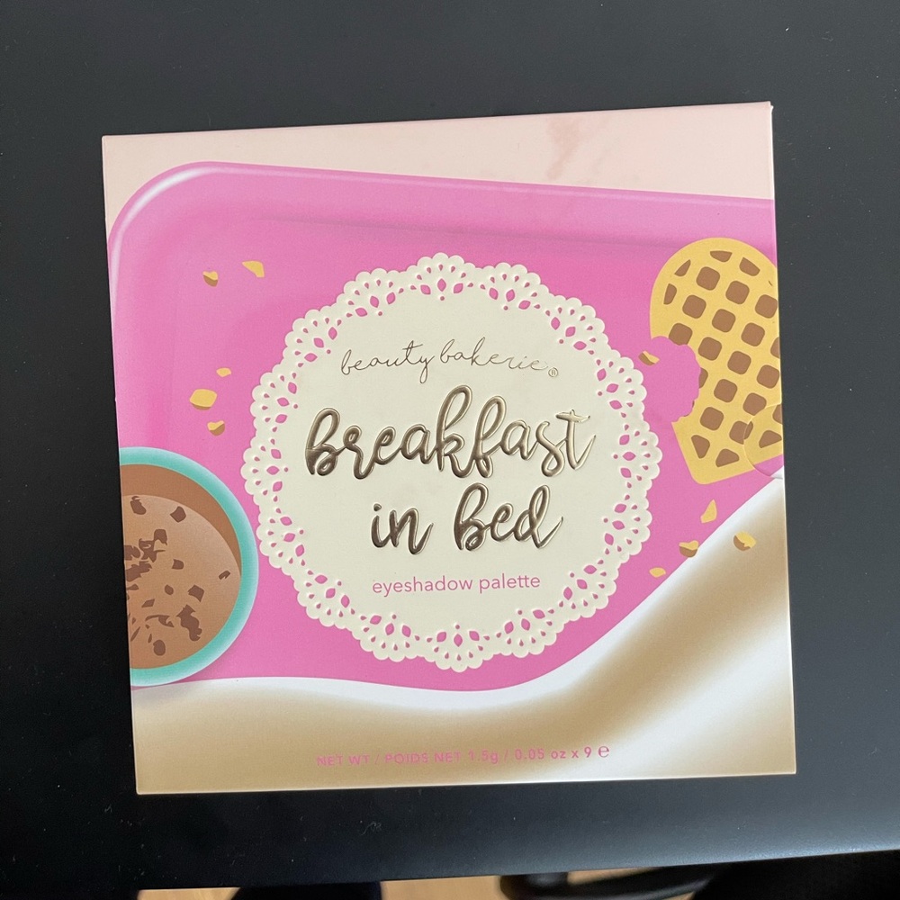 Beauty bakery - brand new eyeshadow pallette
